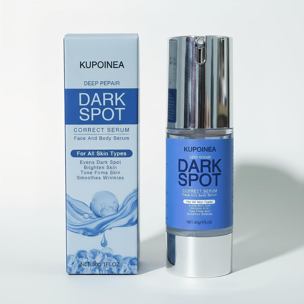 KUPOINEA Dark Spot Remover bottle pour for easy application and potential even skin tone