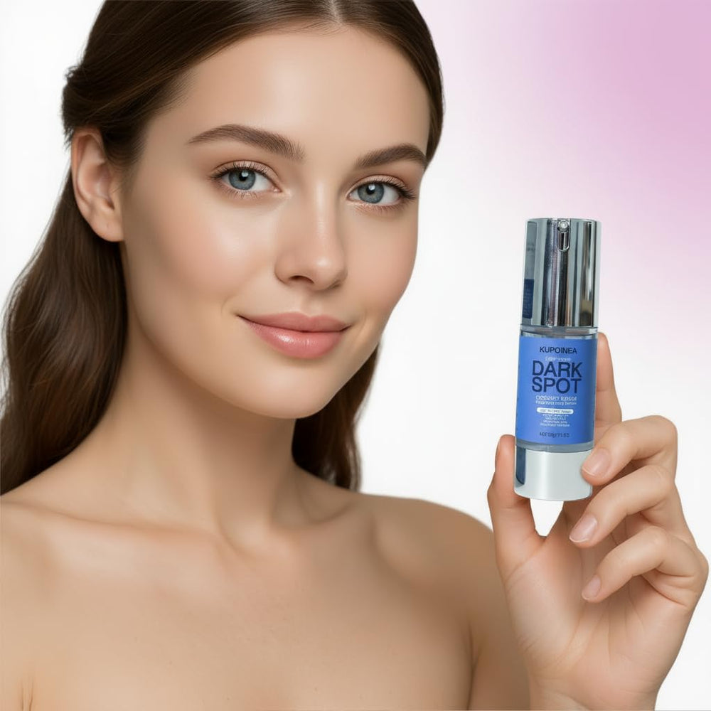 KUPOINEA Dark Spot Remover glows softly on skin after use