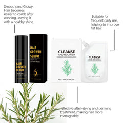 KUPOINEA Rosemary and Zinc PCA ingredients close-up suggesting balanced oil.