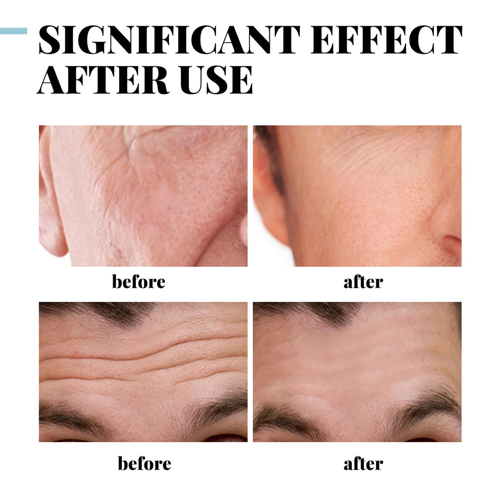 KUQAA Retinol Face Cream for Men daily use demonstrates quick absorption.