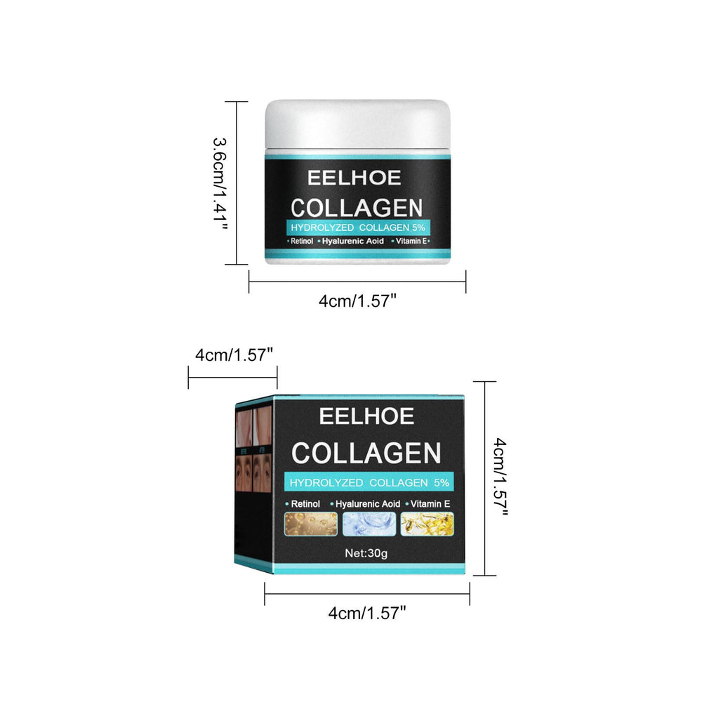 KUQAA Retinol Face Cream for Men illustration highlights hyaluronic acid benefits.
