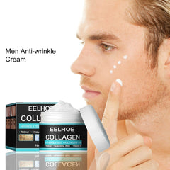 KUQAA Retinol Face Cream for Men texture closeup highlights lightweight hydration.