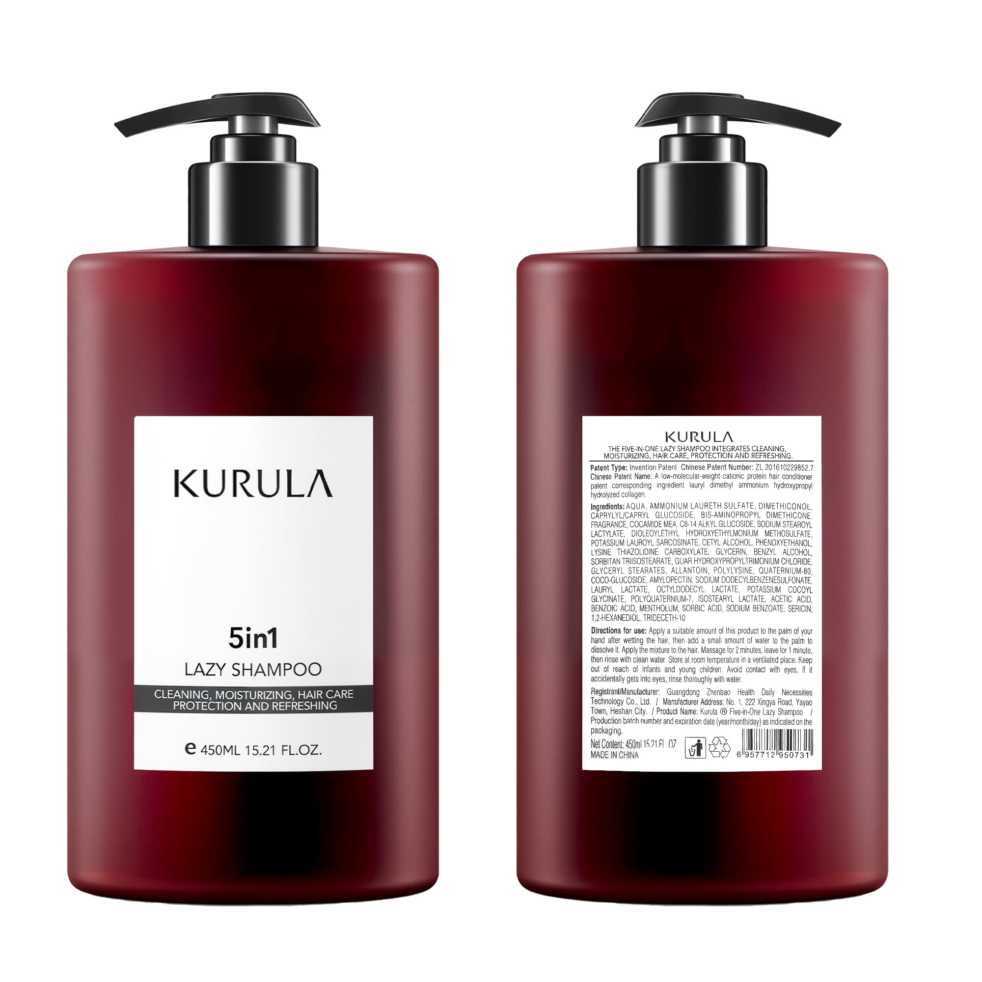 Kurula after-use soft, fluffy hair results