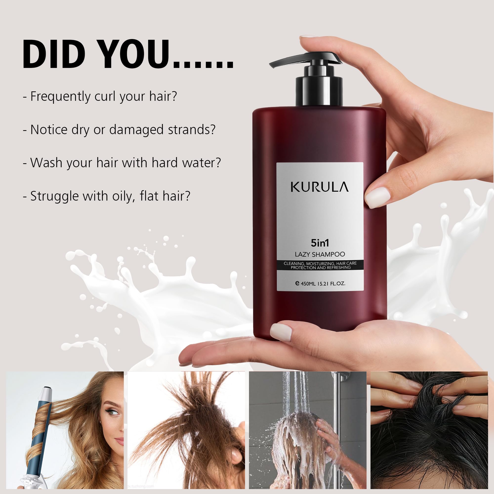 Kurula coco fragrance leaves a long-lasting scent after wash