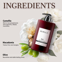 Kurula Macadamia-Olive-Camellia oil blend provides nourishment