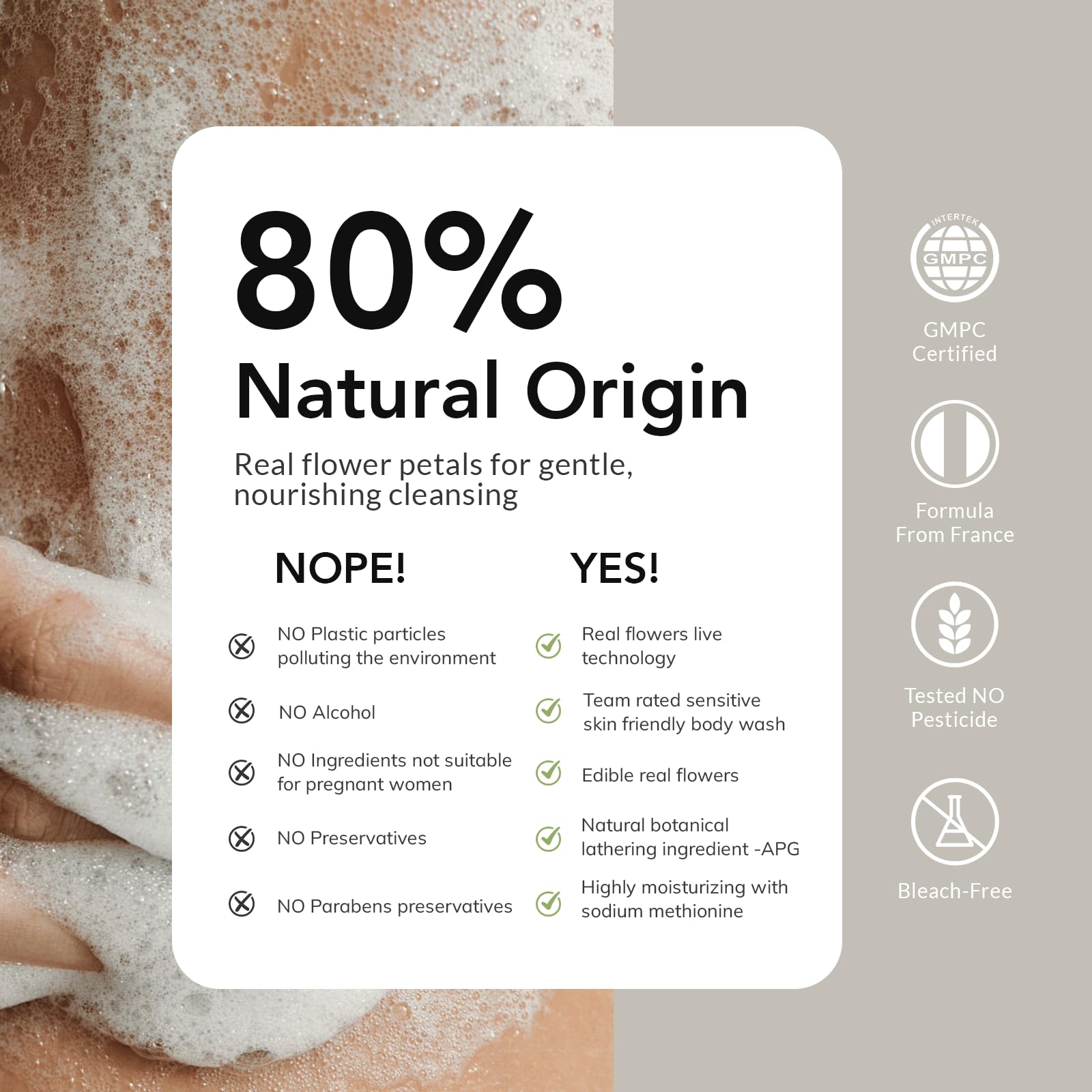 Kustie Rosa Rugosa water and Argan oil nourish the skin
