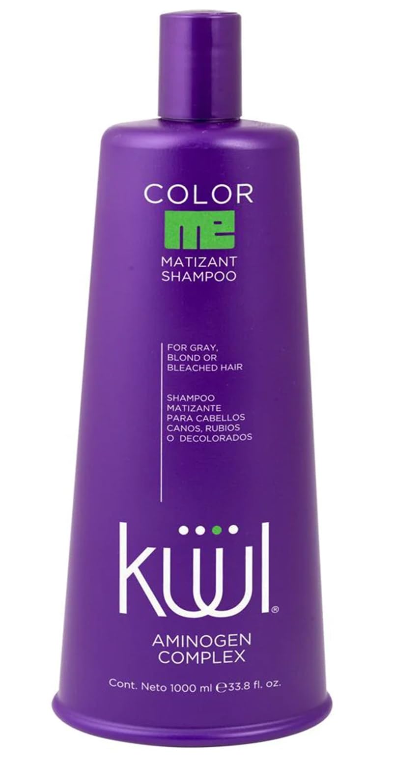 KUUL Matizant Shampoo 1000 ml – Purple Color-Correcting Shampoo for Gr ...