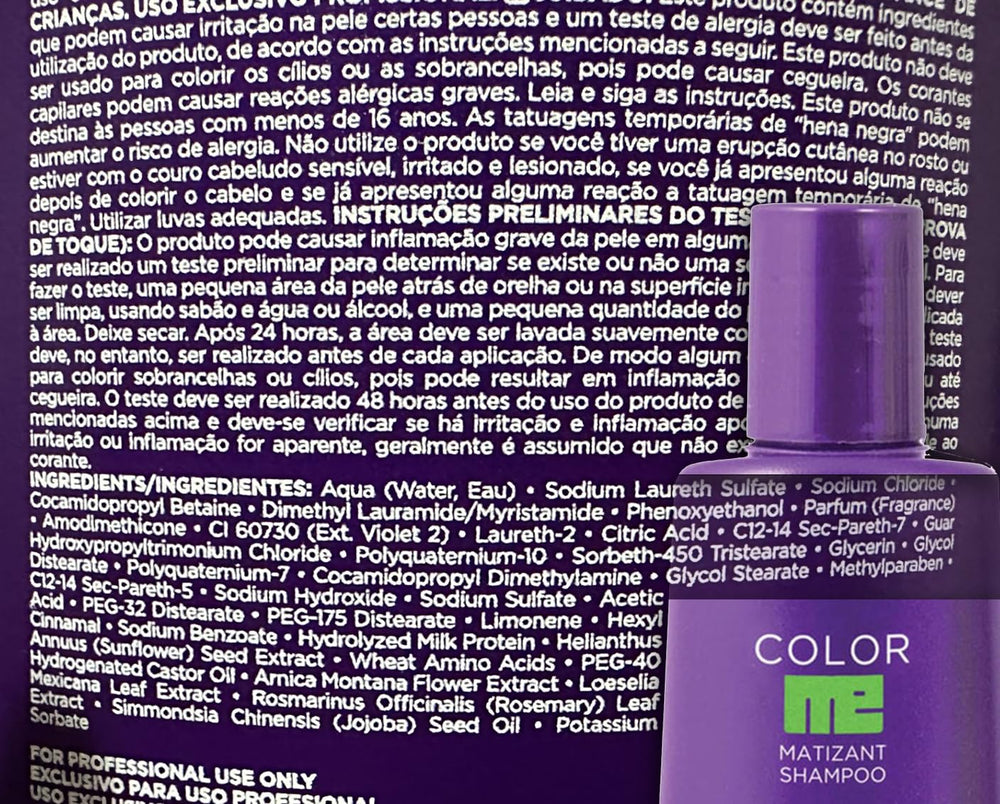 KUUL Matizant Shampoo 1000 ml – Purple Color-Correcting Shampoo for Gr ...
