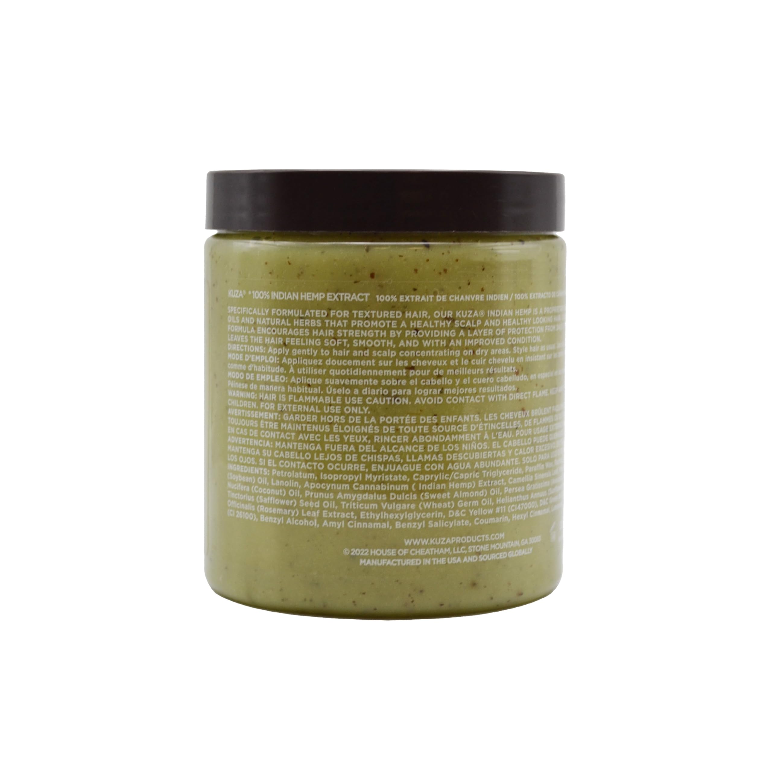 Kuza scalp moisturizing application shows relief from dryness and flakiness.