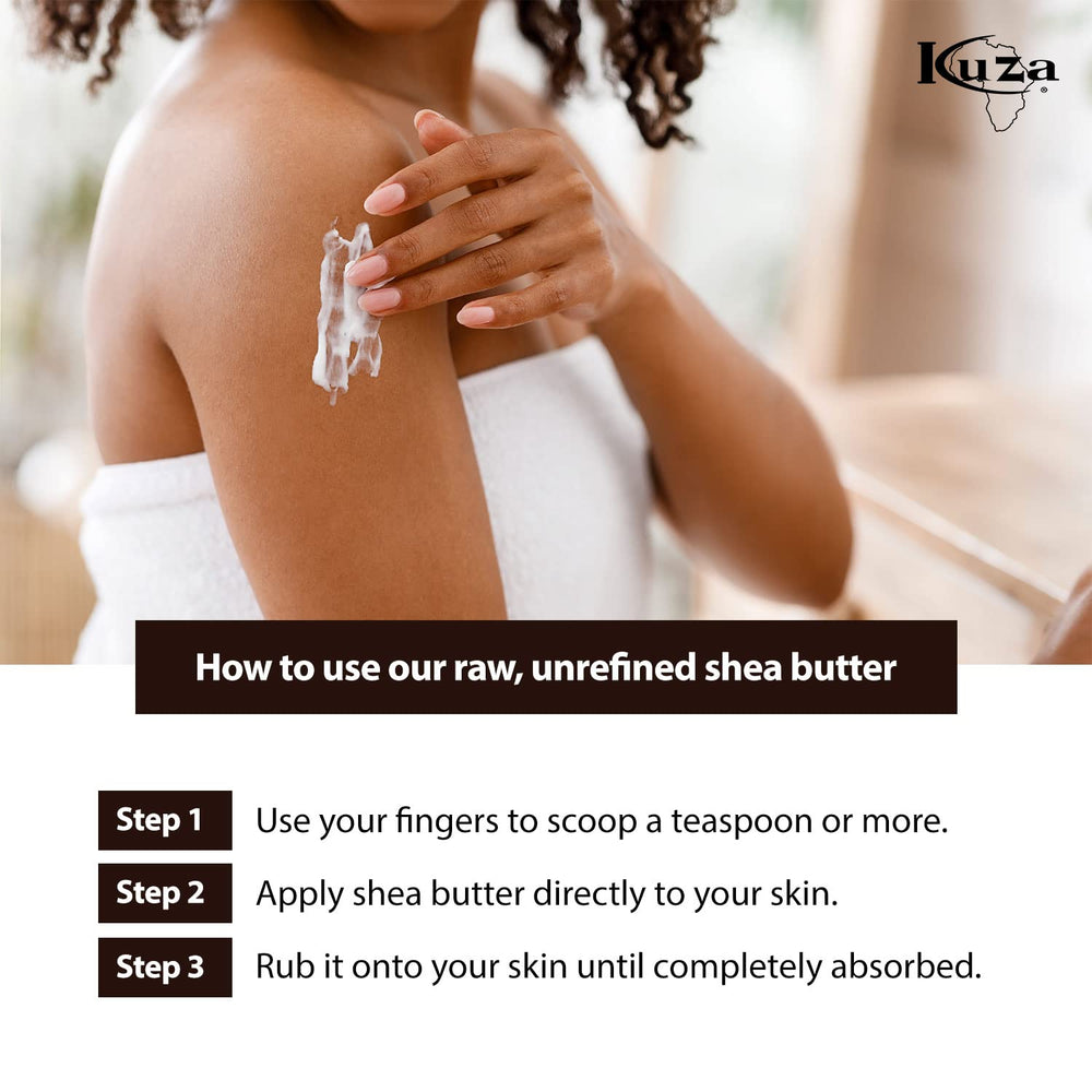 Kuza skin and nails hydration with natural vitamins in a white cream