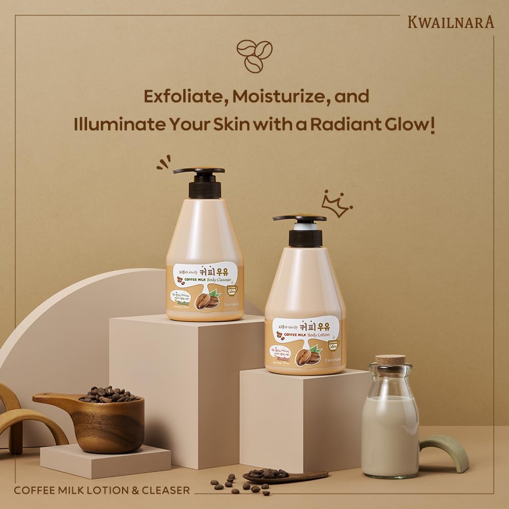 Kwailnara lotion pump dispensing creamy moisture for quick absorption