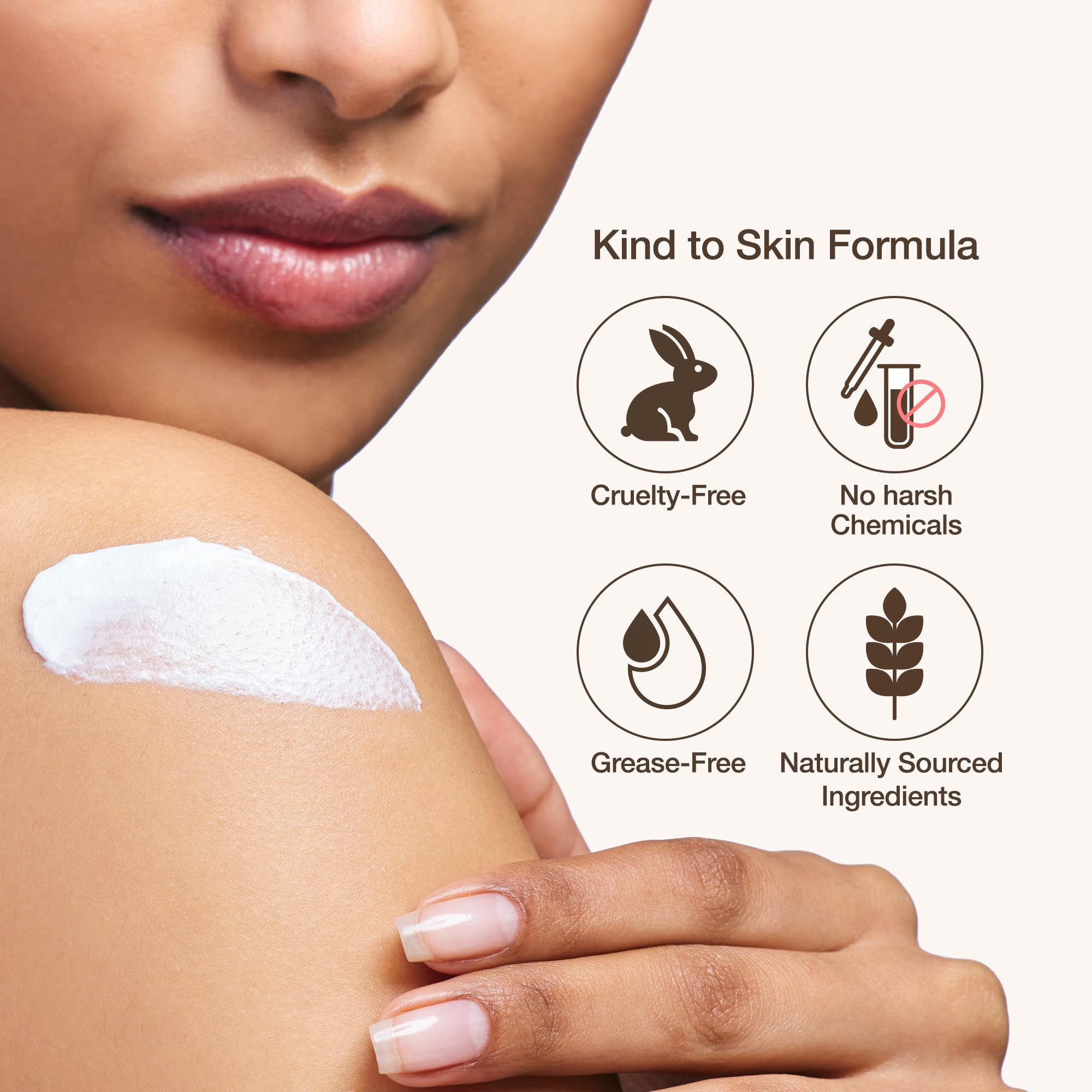 Kwailnara WELCOS Rice Milk Lotion milk protein closeup linked to skin elasticity.