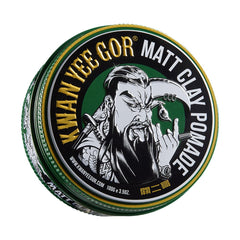 KWAN YEE GOR matte hair clay pomade bottle with 24h hold