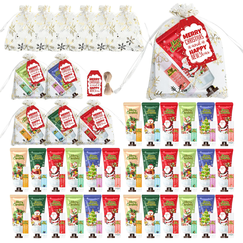KWOLYKIM Christmas hand cream set packaging showing gift-ready presentation