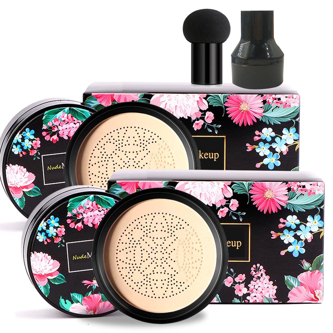 KWOLYKIM mushroom head air cushion bottle delivers smooth, breathable coverage.