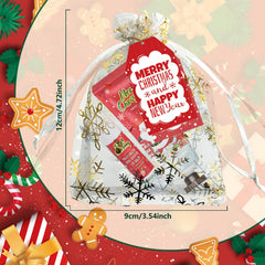 KWOLYKIM snowflake organza bag adds festive packaging