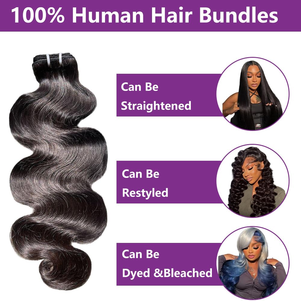 KXRO 22-inch body wave bundle provides dramatic length and graceful motion