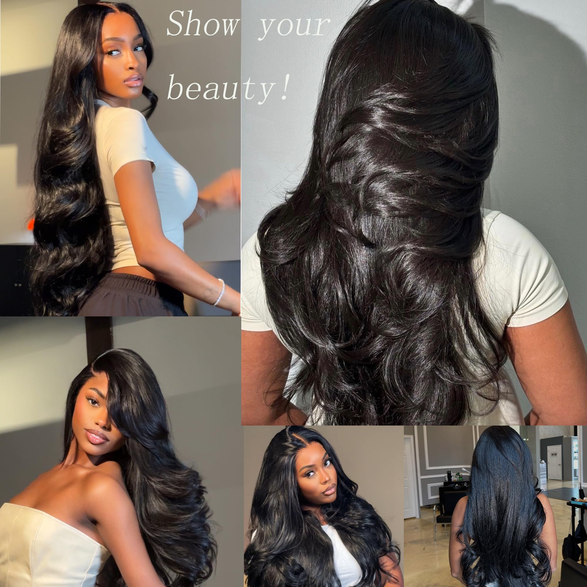 KXRO packaging with care guide included for easy maintenance of virgin hair bundles