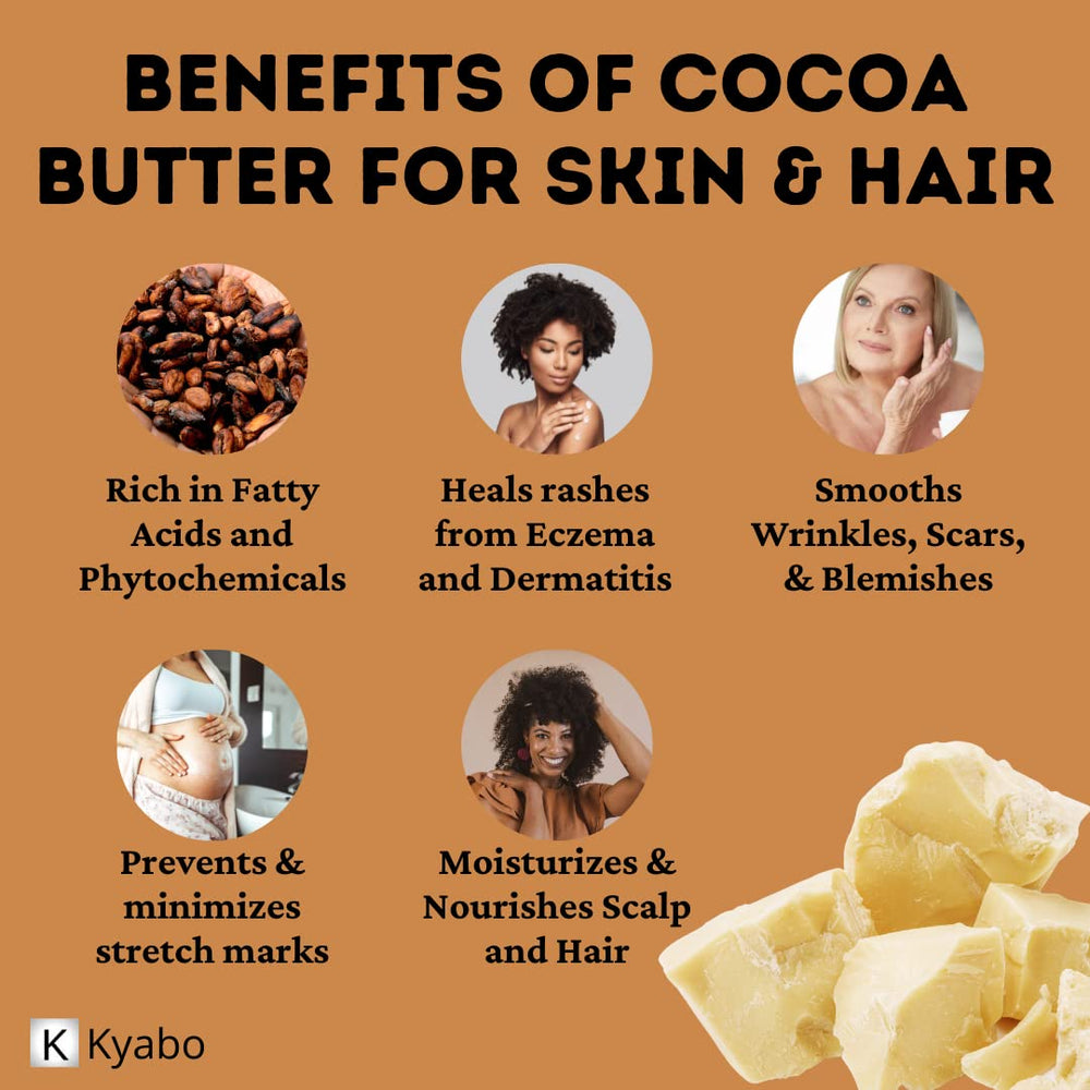 Crema corporal nutritiva con manteca de cacao para piel calmada