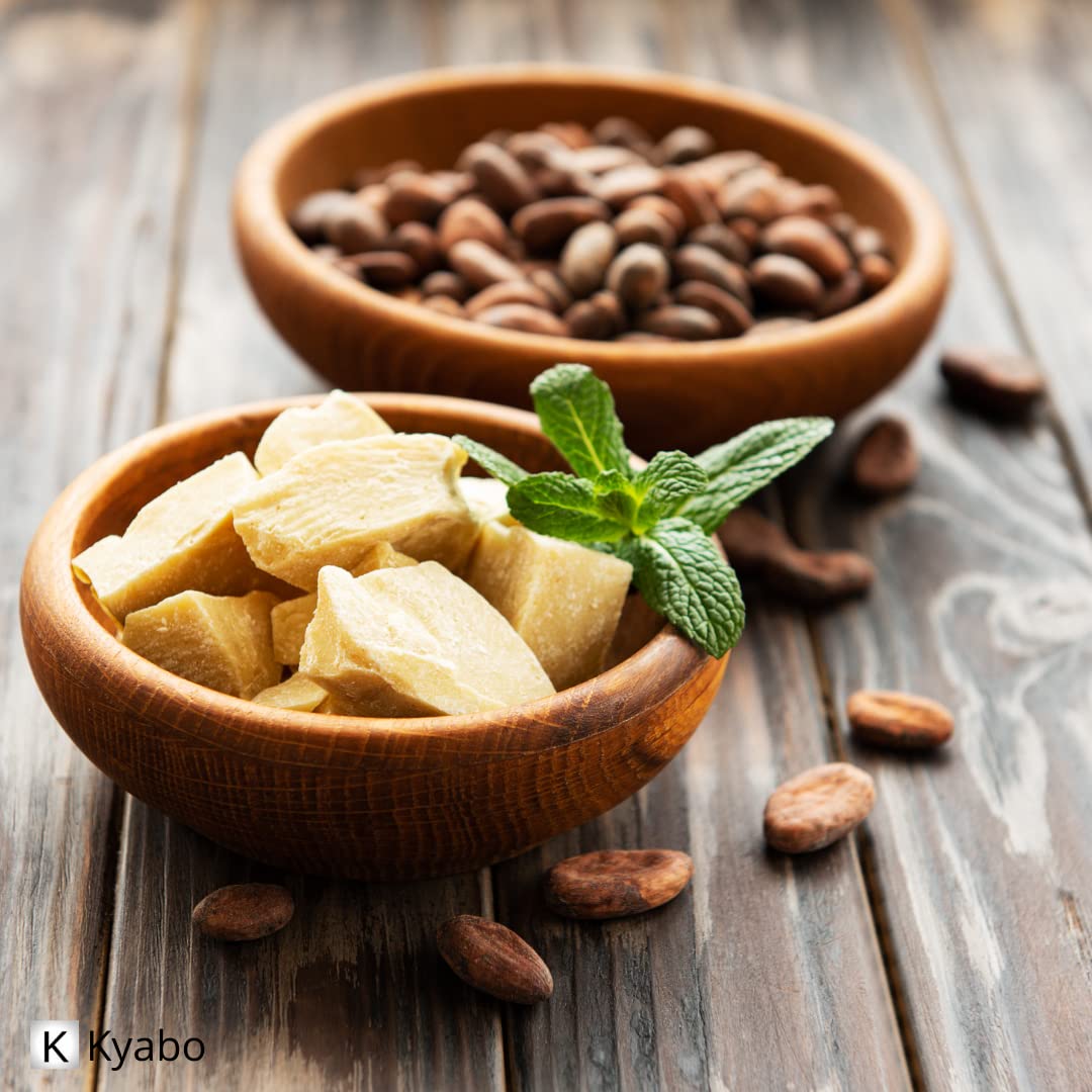 Uso casero de la manteca de cacao Kyabo para cremas y bálsamos