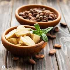 Uso casero de la manteca de cacao Kyabo para cremas y bálsamos