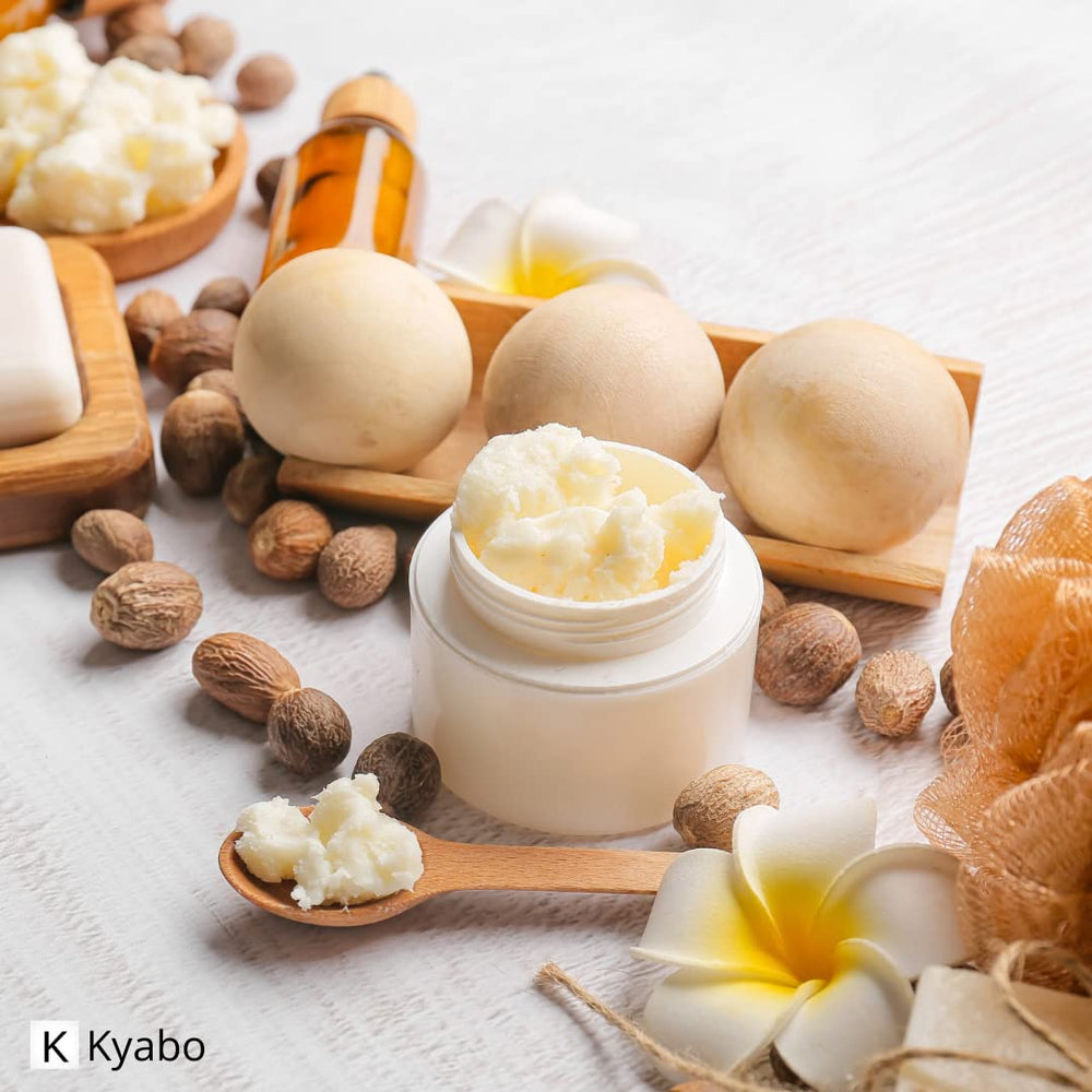 Kyabo Shea Butter ingredient purity supports easy DIY skincare.