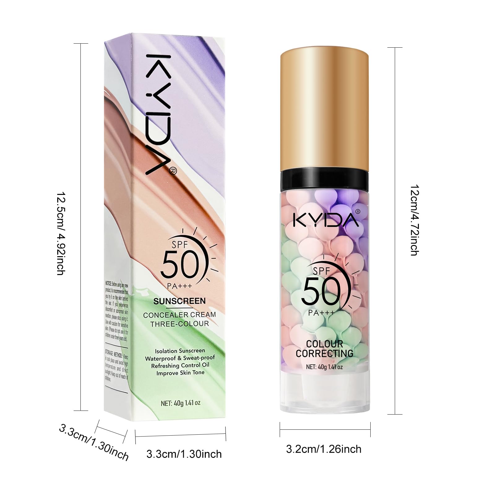 KYDA finished look reveals natural glow with an even base.