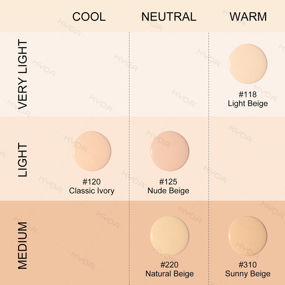 KYDA Daily wear foundation offering balanced, smooth complexion.