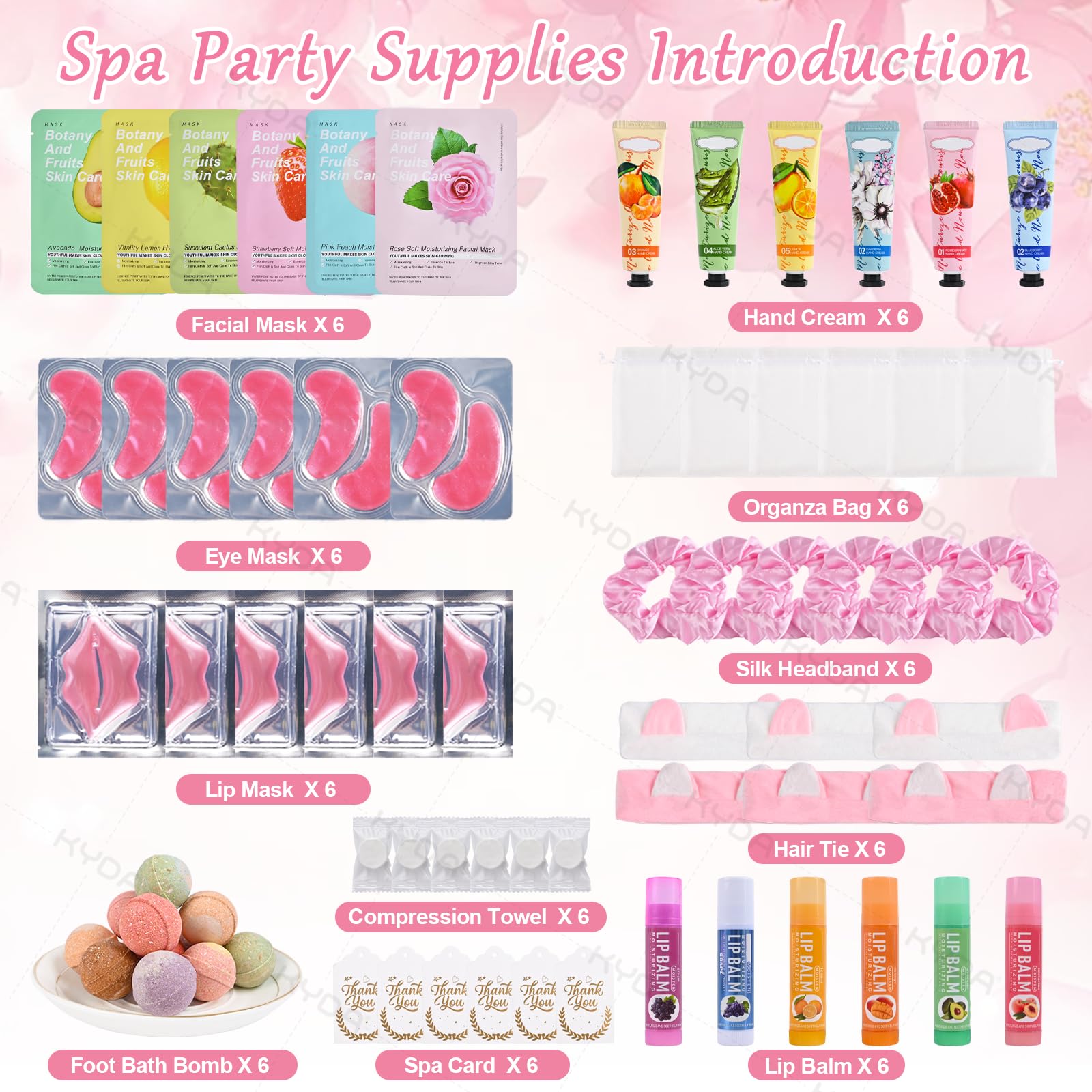 KYDA face masks hydrating set provides refreshing nourishment for all skin types