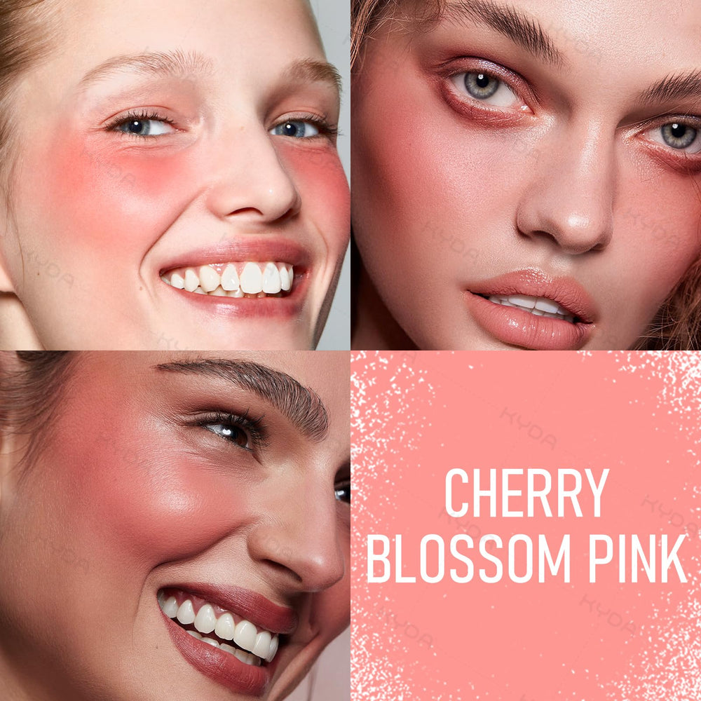 KYDA Liquid Blush Spray Vitamin E moisturizing formula on skin