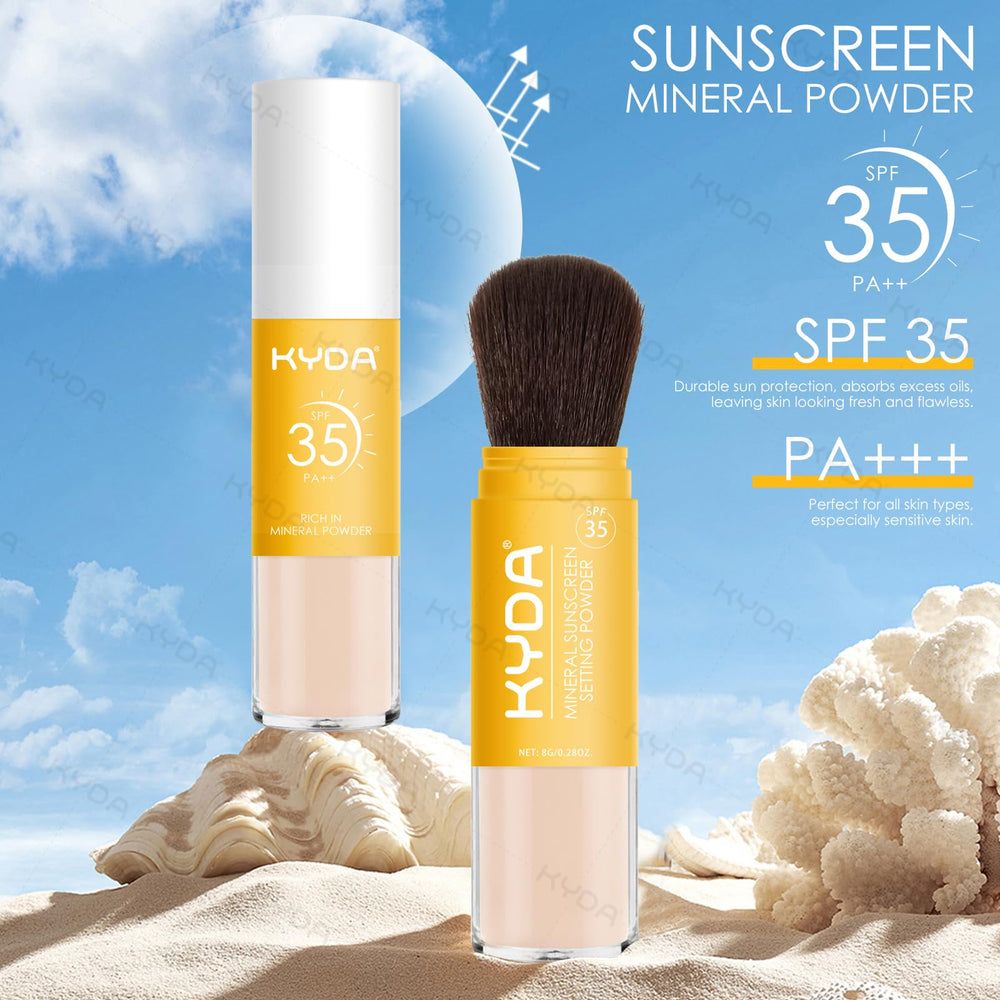 KYDA natural matte finish enhances makeup without a heavy feel.