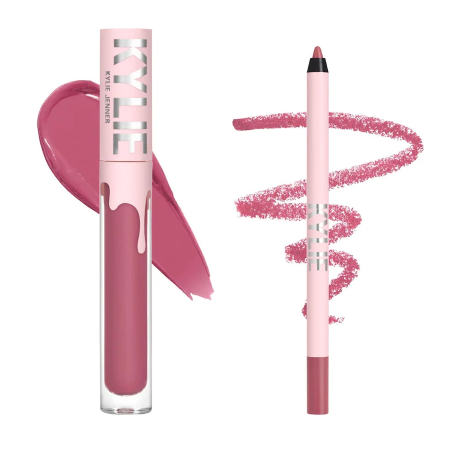 Kylie Cosmetics Liquid Lipskick Posie K lipstick for a velvety finish and long wear.