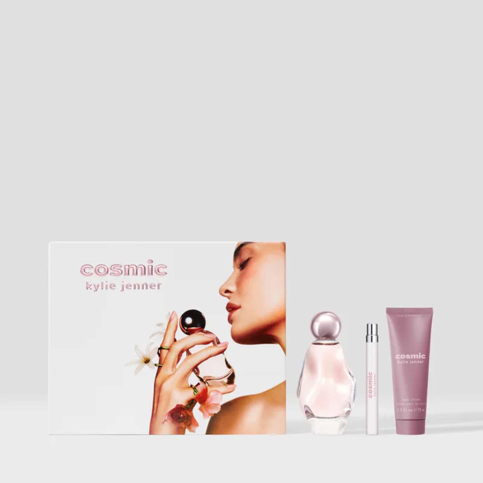 Kylie Cosmetics Cosmic Kylie Jenner body lotion 75ml provides silky hydration