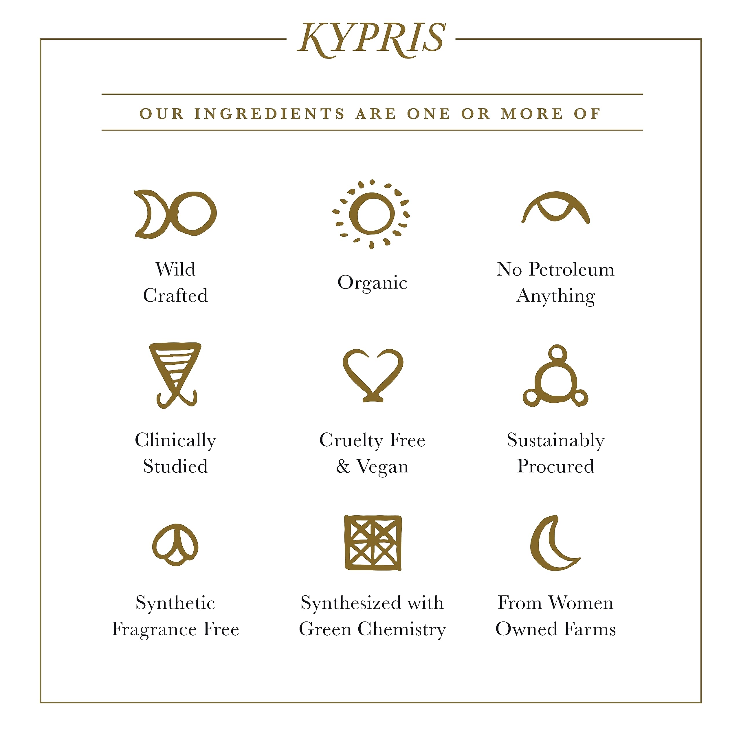 KYPRIS Lip Elixir Balm packaging on a clean surface.