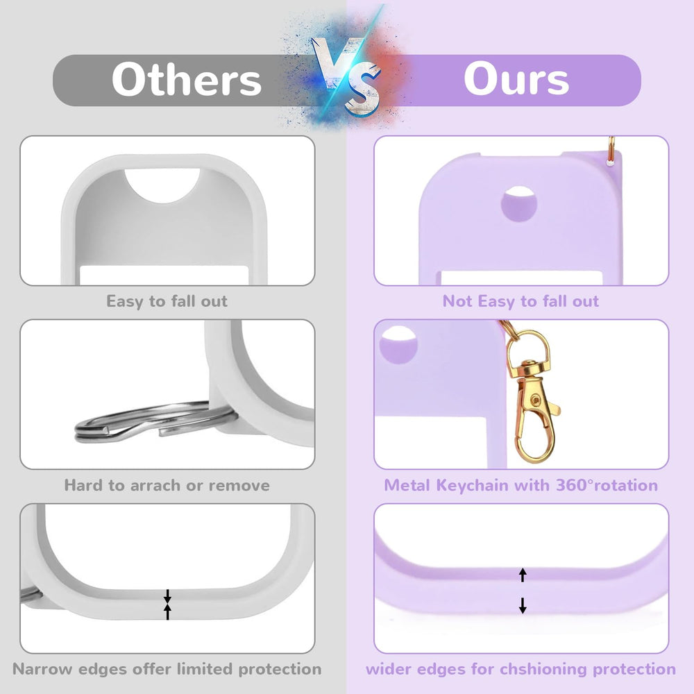 KYRGEU two-pack silicone cases provide secure protection and portability.