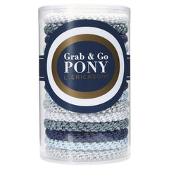 L. Erickson ponytail ties showcase a durable elastic core for strong, stay-put hold.