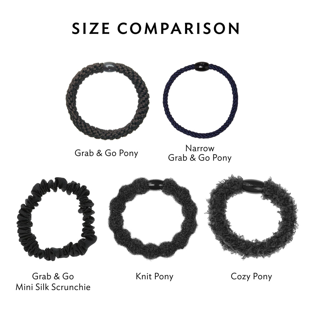 L. Erickson gift-ready eight-pack hair ties for everyday use