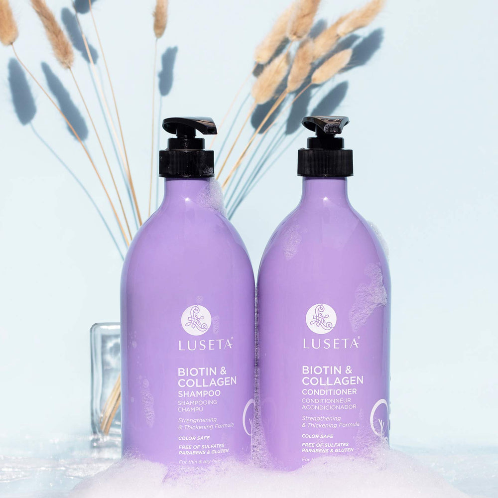 Morning routine shot shows easy daily use with L LUSETA