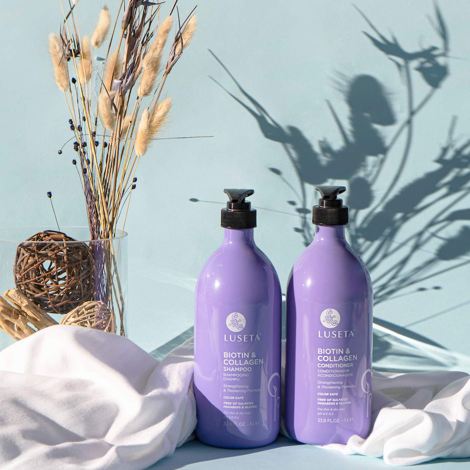Sulfate-free label reassures gentle cleansing for scalp and hair