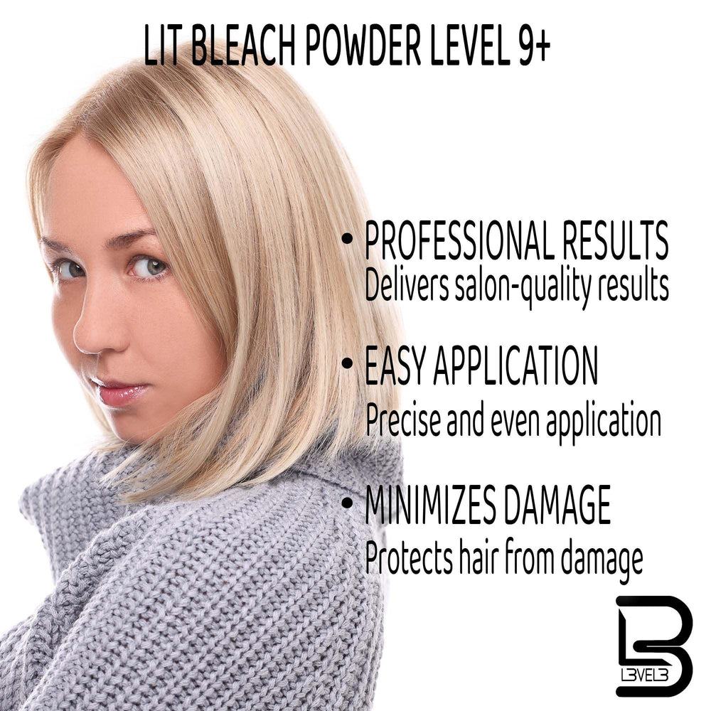 L3 BondFusion olive oil-infused formula nourishes hair during lightening
