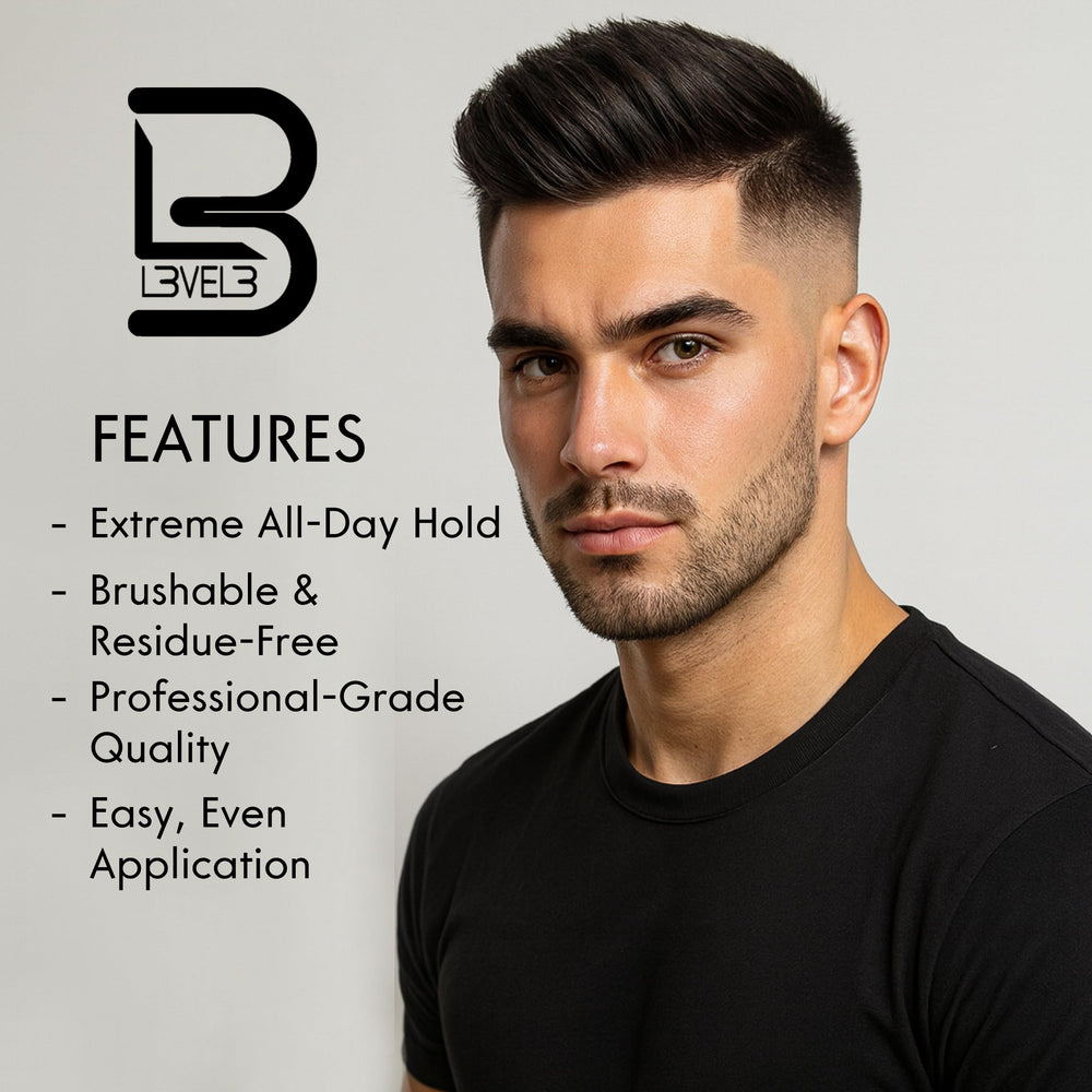 L3 Level 3 Hair Spray bottle delivering long-lasting hold