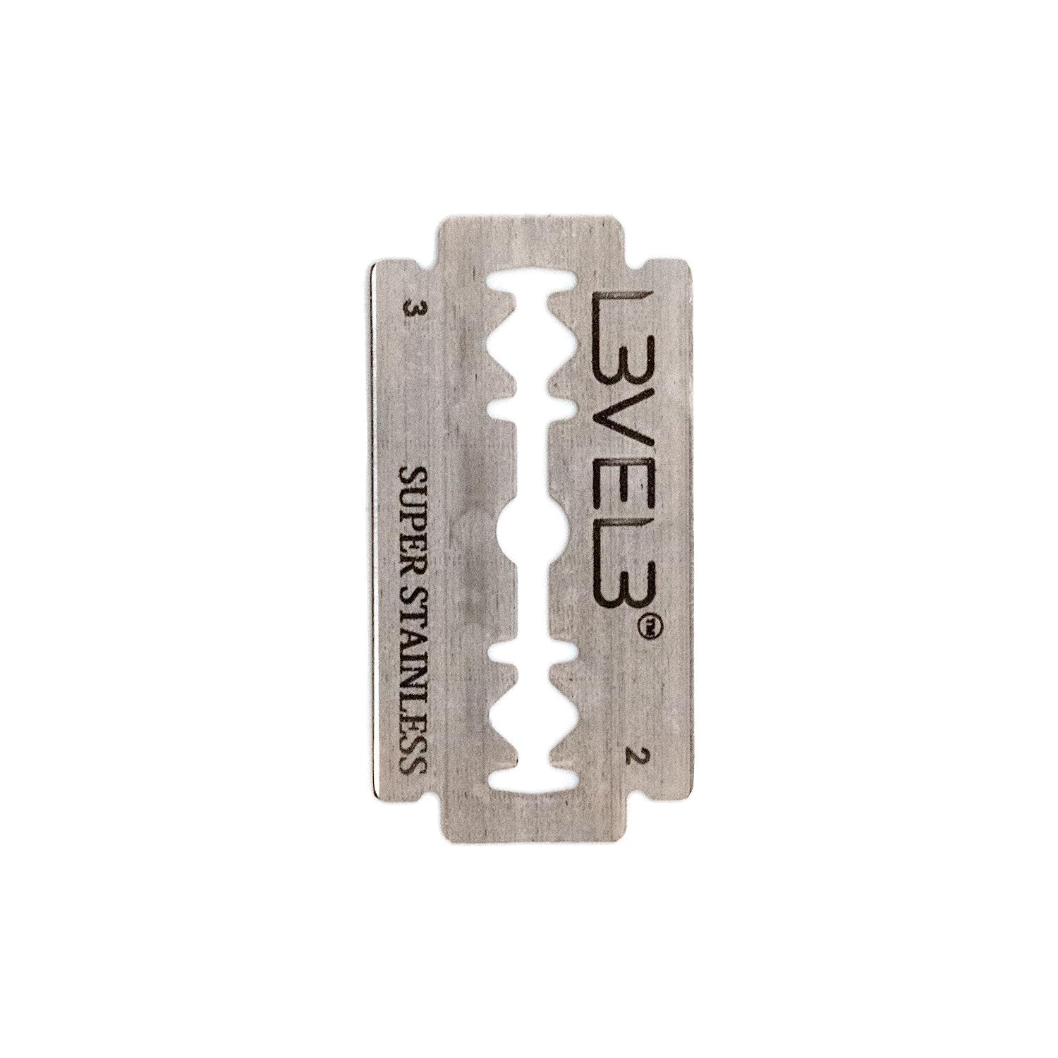 Packaging of L3 blades showing a 100-count box for long-term use