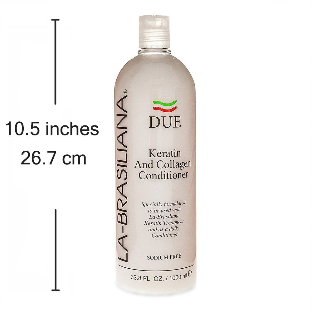 La-Brasiliana Due conditioner texture with rich, sodium-free formula
