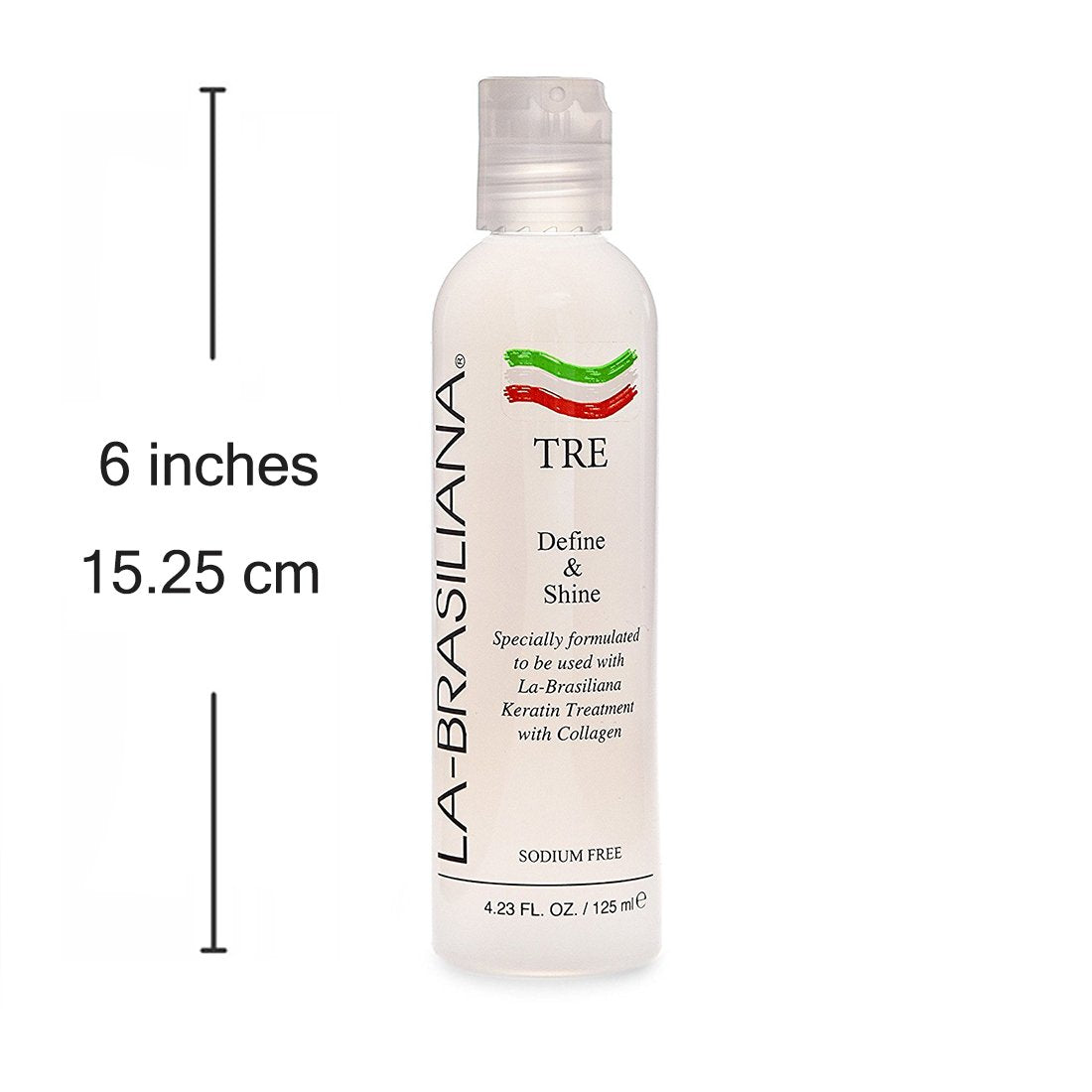 La-Brasiliana Tre Define Shine applied on wet hair for easy blow-drying.