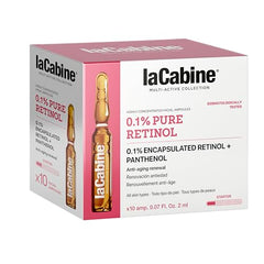 La Cabine Pure Retinol ampoules vanilla scent evokes a soothing, spa-like feel.