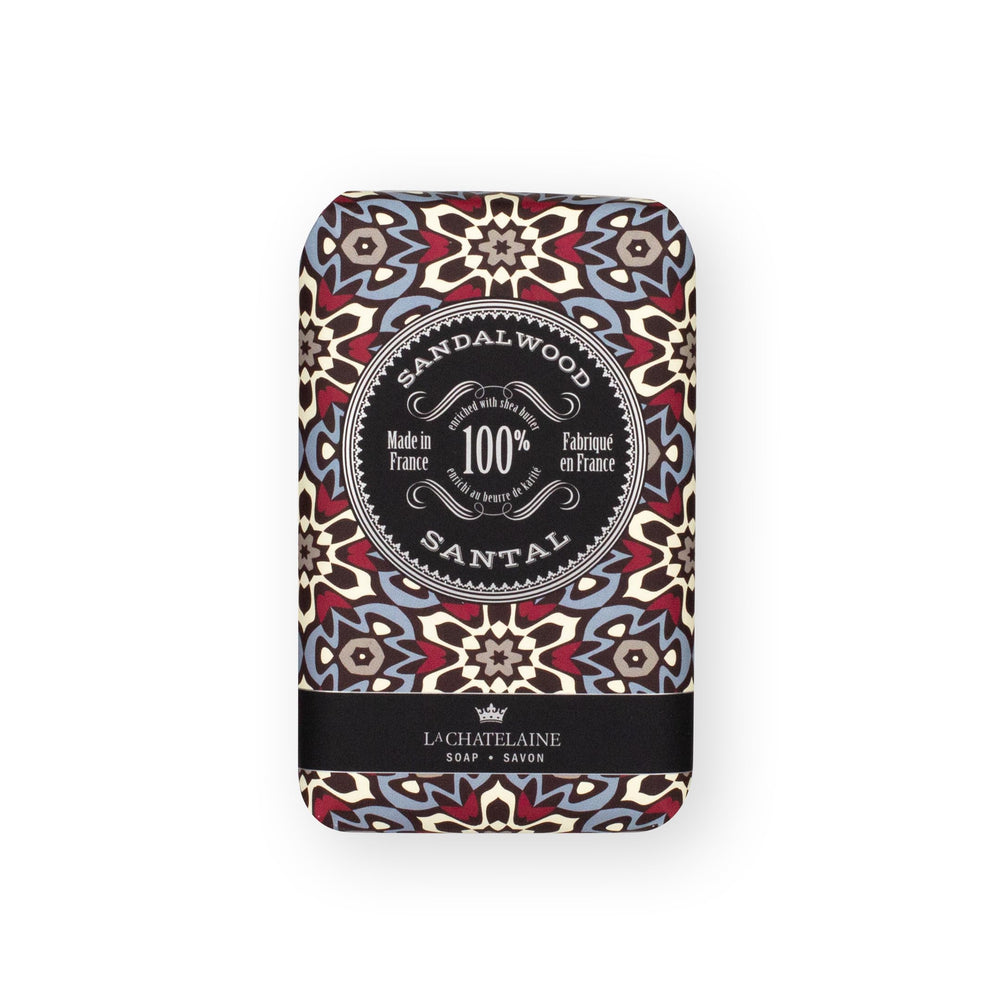 Cruelty-free La Chatelaine soaps with ethically sourced palm oil for daily use.
