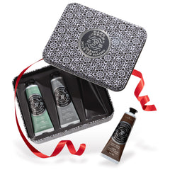 La Chatelaine hand cream gift set packaging for gifting