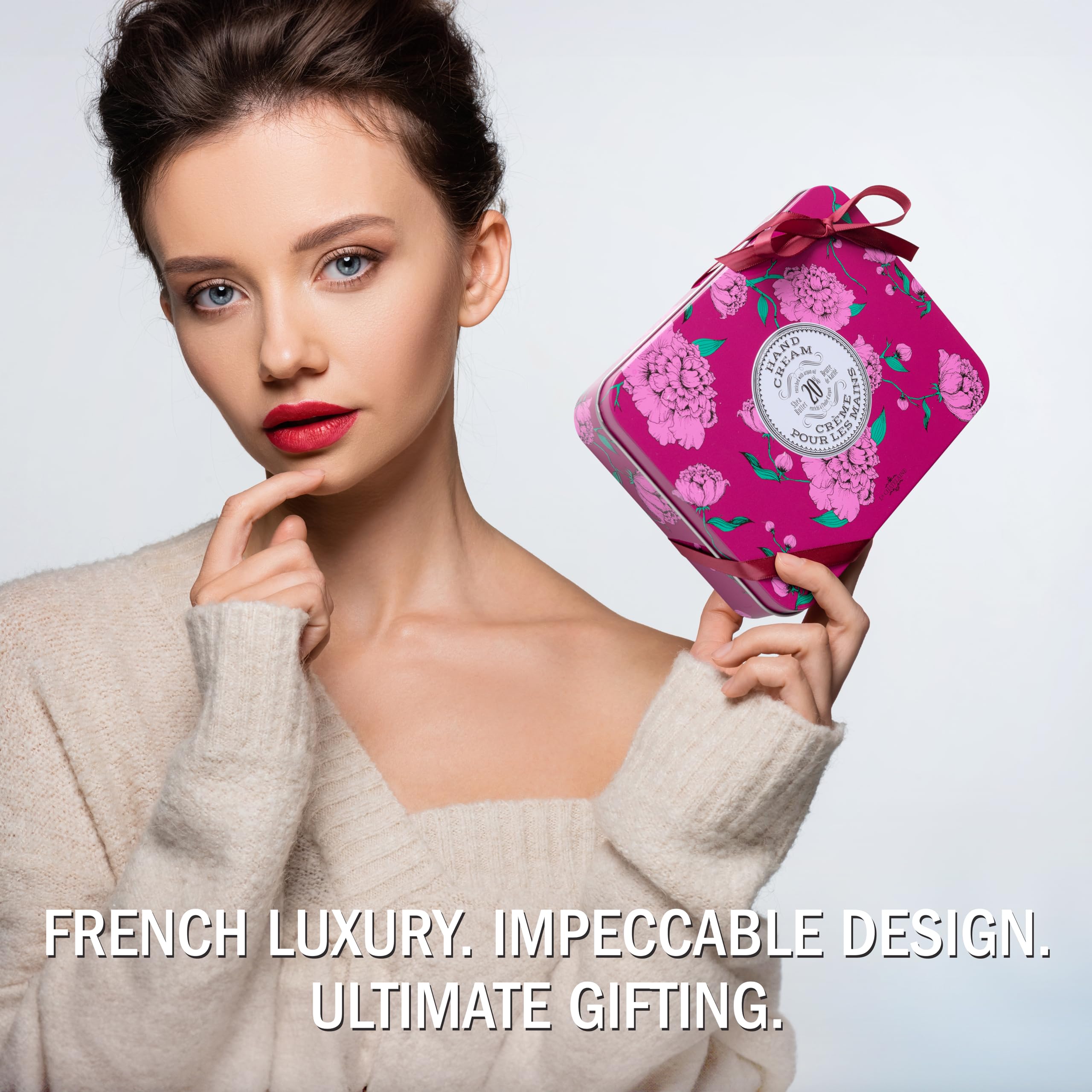 La Chatelaine Gardenia hand cream set for daily luxury scent.