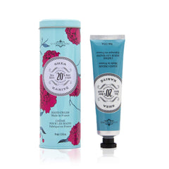 La Chatelaine Shea Butter Hand Cream in a gift tin for nourishing dry hands.