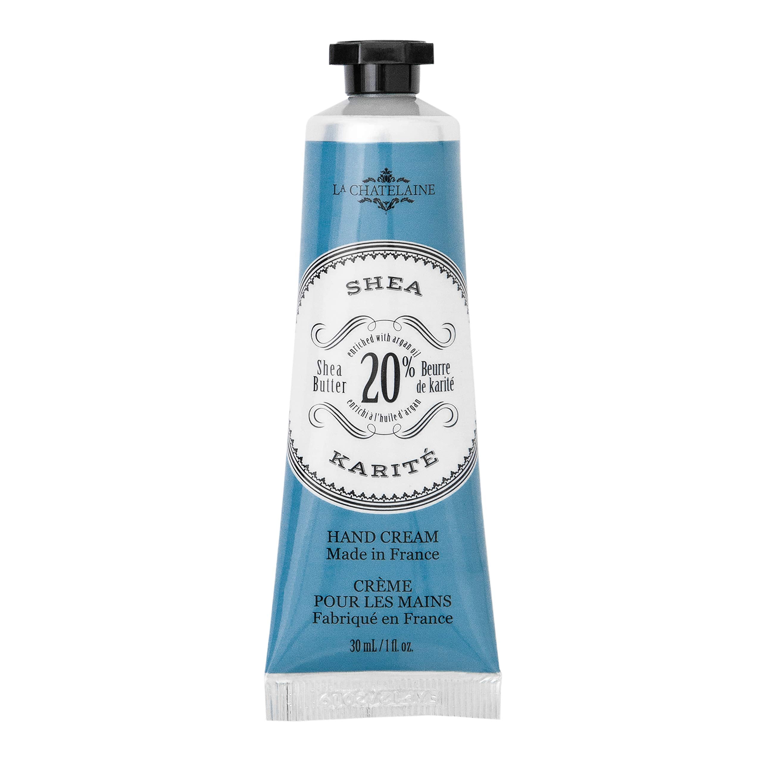 La Chatelaine travel-size hand cream jar for instant hydration on the go.